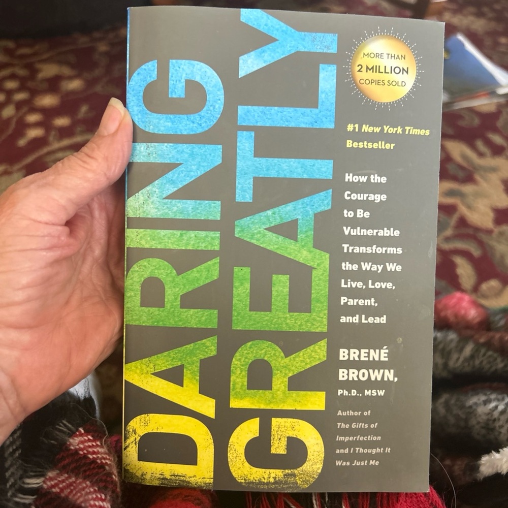 Daring Greatly by Brené Brown - Gray Cover